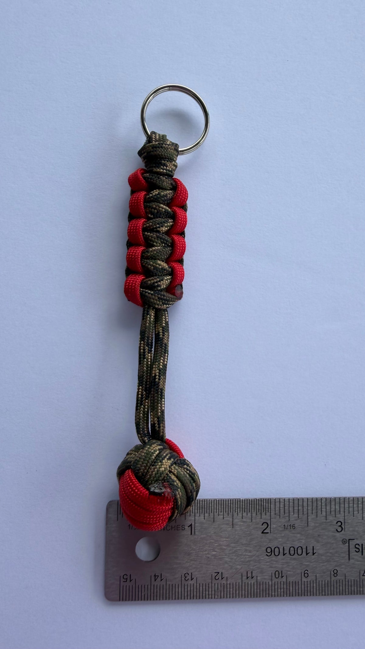Monkey Fist -red and camo
