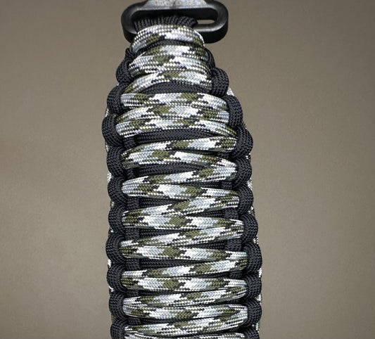 Rifle Sling-Black and Artic Camo