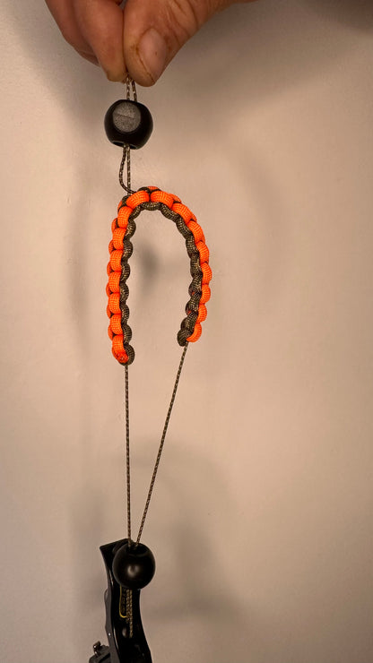 Thumb Button Release Strap-Orange and Camo