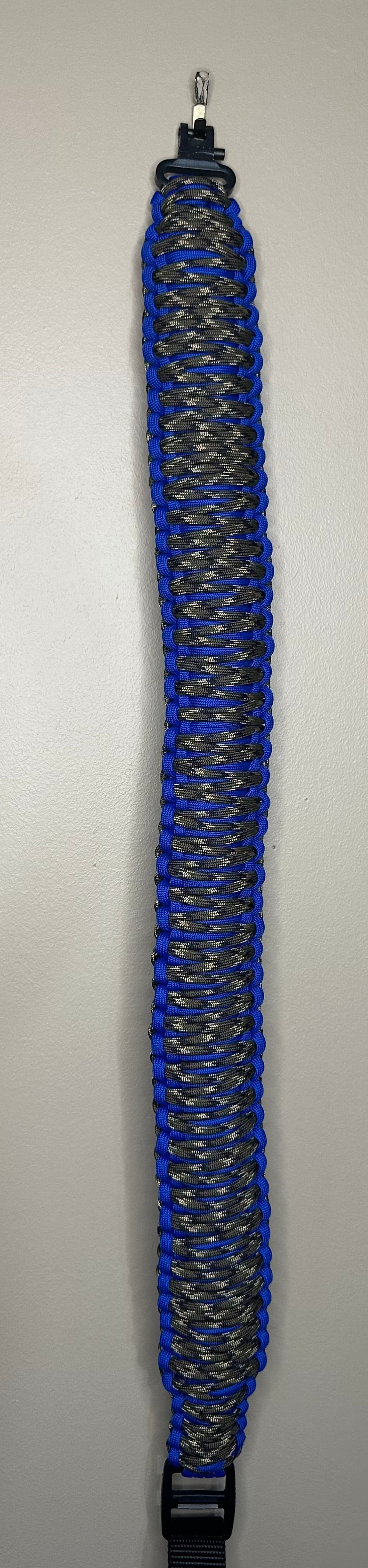 Rifle Sling- Blue and Camo