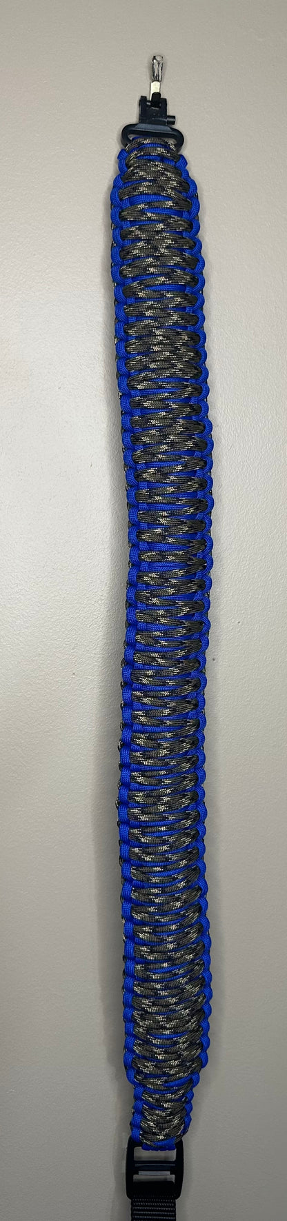 Rifle Sling- Blue and Camo