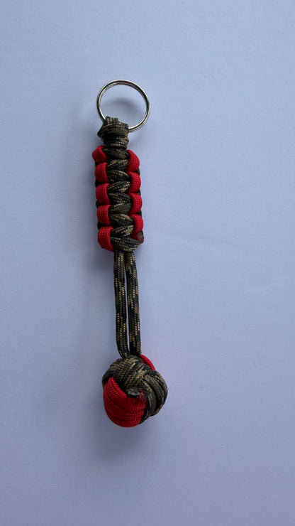 Monkey Fist -red and camo