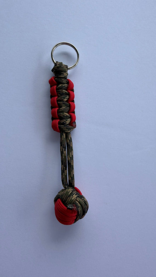 Monkey Fist -red and camo