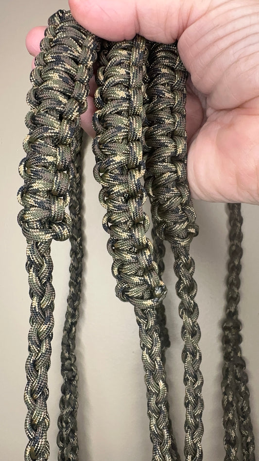 3 Pack Handmade Paracord Aider Camo