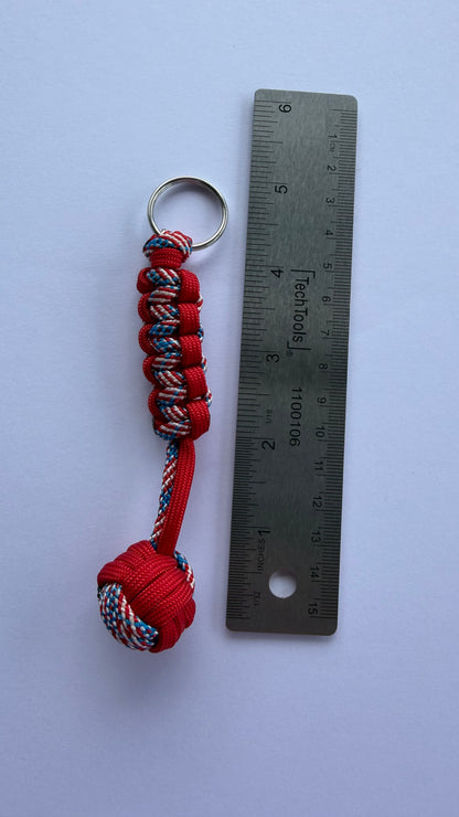 Monkey fist- Red and Flag camo