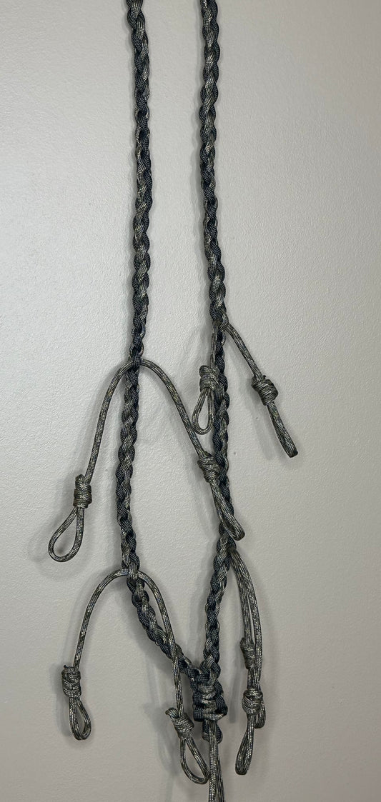 Handmade Paracord Call Lanyard OD and Camo