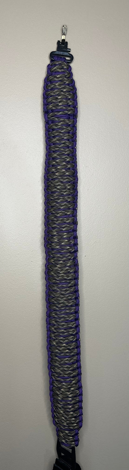 Rifle Sling-Purple and Camo