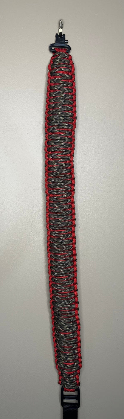 Rifle Sling- Red and Camo
