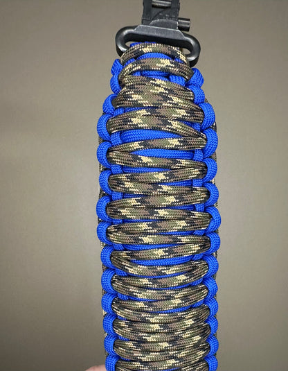 Rifle Sling- Blue and Camo
