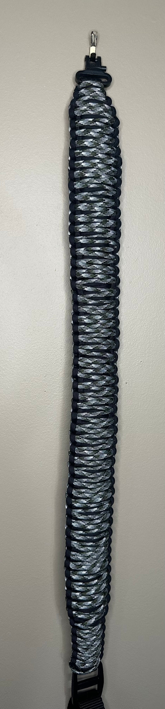 Rifle Sling-Black and Artic Camo