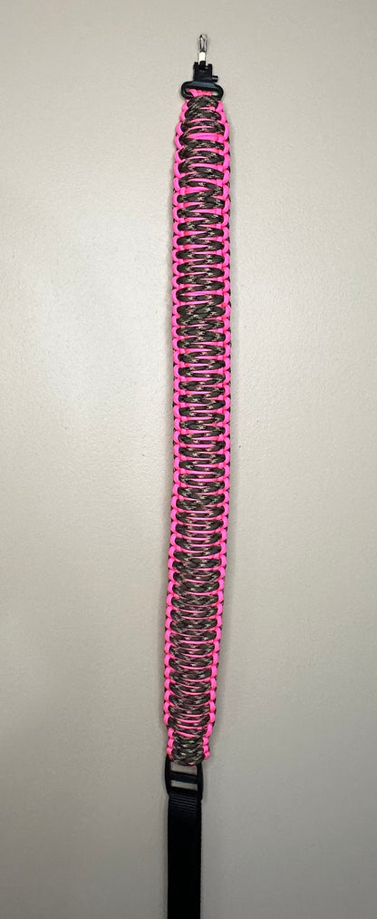 Rifle Sling-Hot Pink and Camo