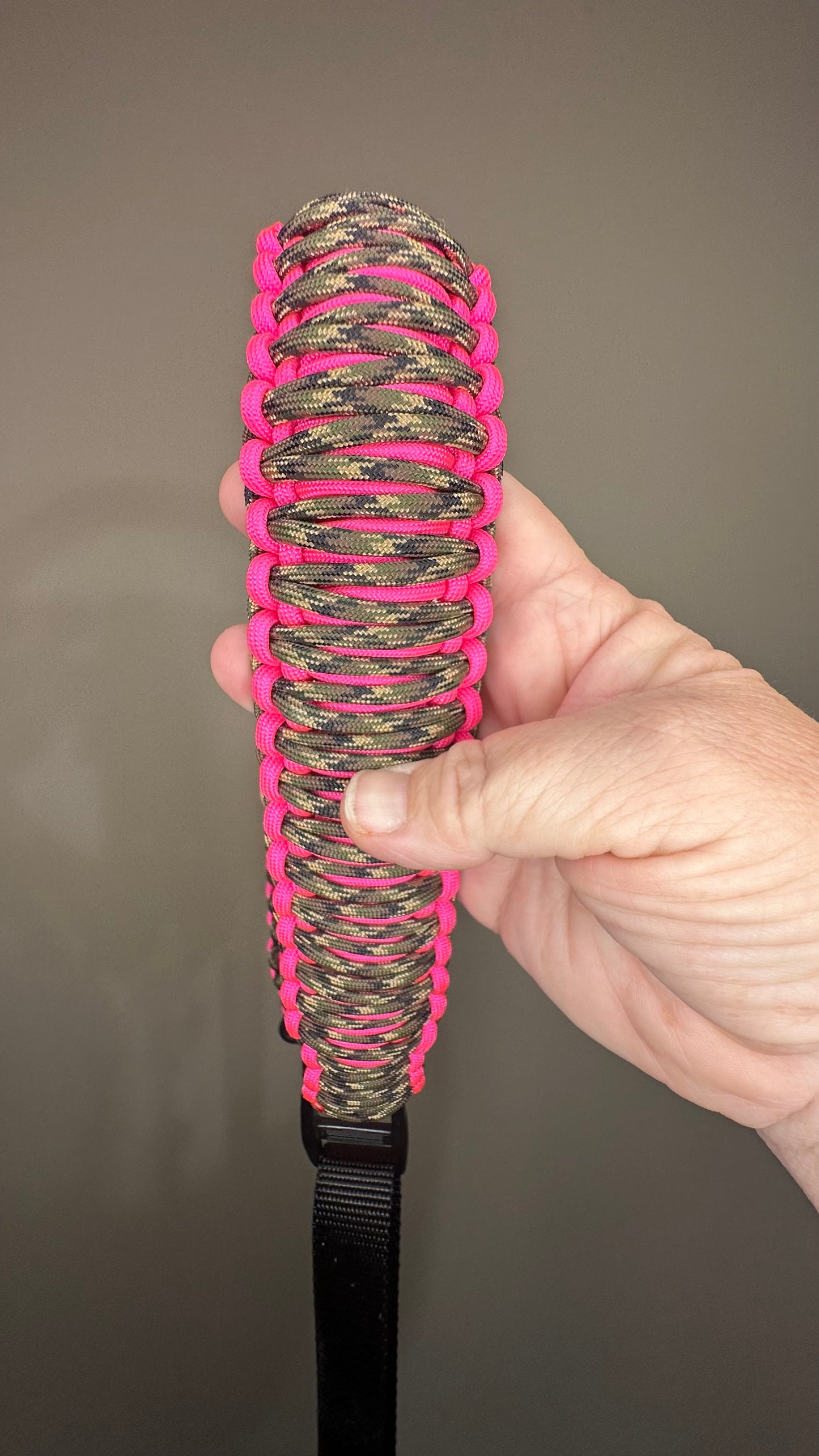 Rifle Sling-Hot Pink and Camo